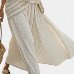 Graziella - Bamboo Linen Trouser Set