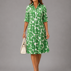 Avanique | Abstract Print Dress