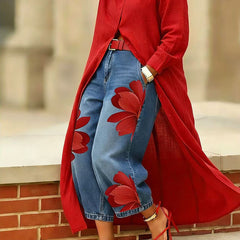 Sophia - Elegant Floral Dress