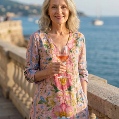 Julien | Light Form Floral Midi Dress
