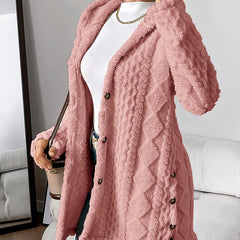 Adriana | Plush Hooded Cardigan