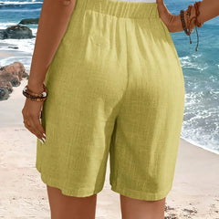 Whitney™ | Comfortable Shorts With Buttons