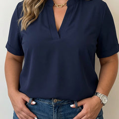 Élise — Elegant blouse with refined collar