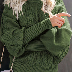 Tinsley - Casual Long Sleeve Knitted Sweater