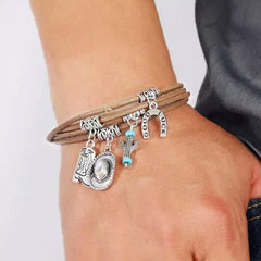 Sereno | Good Luck Cactus Multi-Layered Bracelet