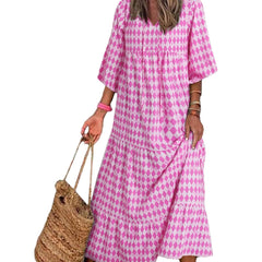 Nina  | Floral Boho Maxi Dress