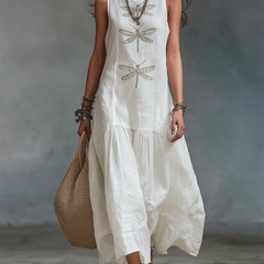 Geneva - Sleeveless Maxi Dress.