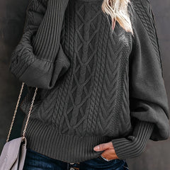 Tinsley - Casual Long Sleeve Knitted Sweater
