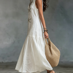 Geneva - Sleeveless Maxi Dress.