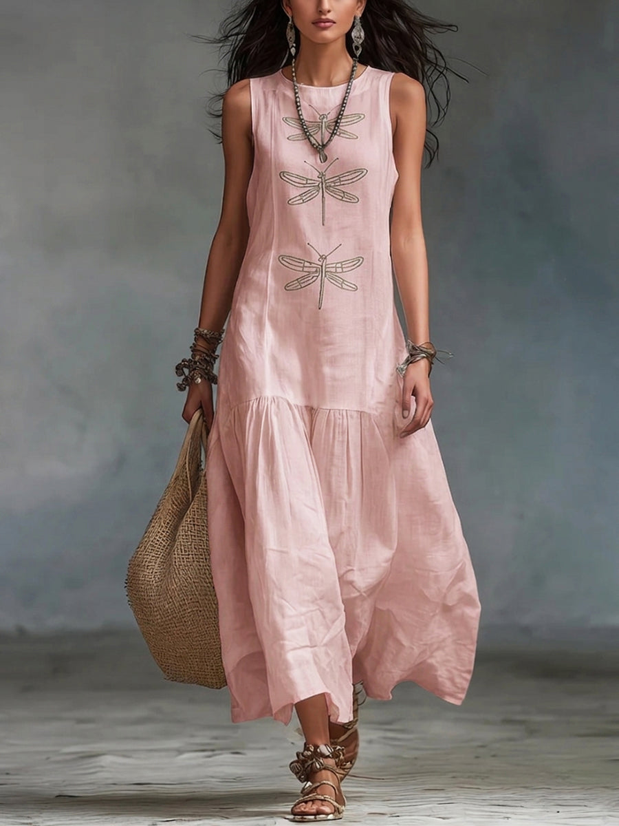 Geneva - Sleeveless Maxi Dress.