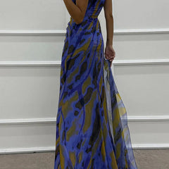 Sandra | Vibrant Draped Dress