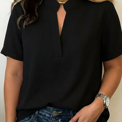 Élise — Elegant blouse with refined collar