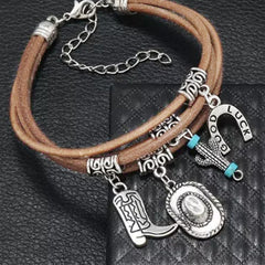 Sereno | Good Luck Cactus Multi-Layered Bracelet