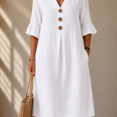 Audrey™ | Button Dress