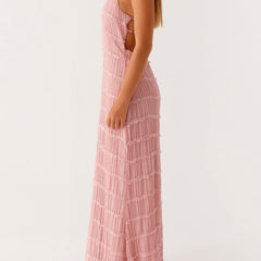 Jolene™ | Elegant Halter Maxi Dress