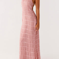 Jolene™ | Elegant Halter Maxi Dress