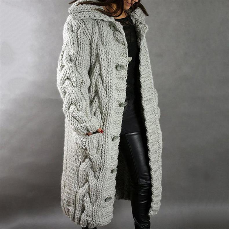 Elegant Knitted Coat