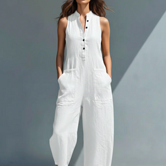 Sleeveless Minimalist Jumpsuit