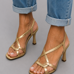 Cassie | Golden Summer Charm Heels