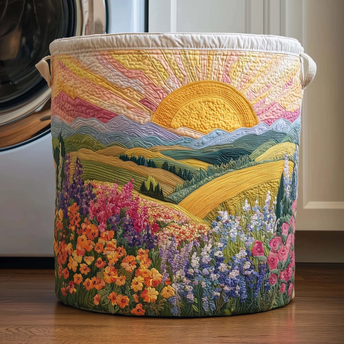 Marta | Hand-Quilted Storage Basket