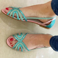 Eleonora | Golden Sandals Summer Light