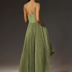 Sonya™ | Sculpted Pleated Maxi Dress