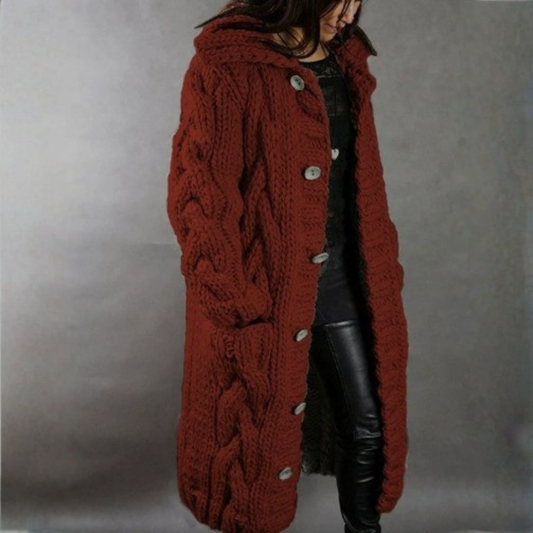 Elegant Knitted Coat