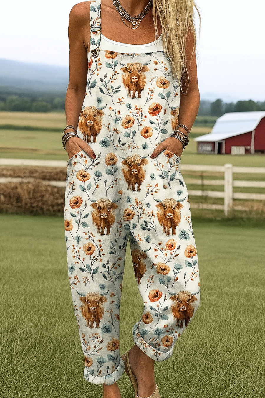 Melany™ | Artistic Overalls