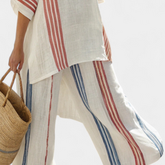 Ludovica - Multi-Coloured Striped Trouser Set