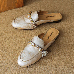 Lumor Genuine Leather Mules