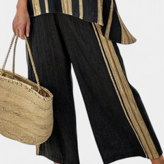 Tamara - Oversized Relaxed Linen Trouser Set