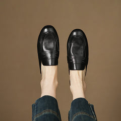 Serin Genuine Leather Mules