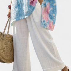 Valentina - Linen Bamboo Trouser Set