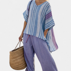 Carlotta - Linen Trouser Set