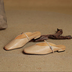 Miral Genuine Leather Mules