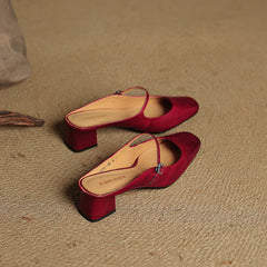 Esmer Genuine Leather Mules