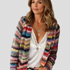 ISA VIBRANT LAYERS CARDIGAN