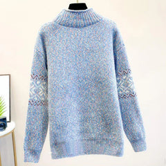 Isabella | Snowflake Knit Sweater