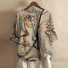 Anya™ | Retro-Inspired Blouse