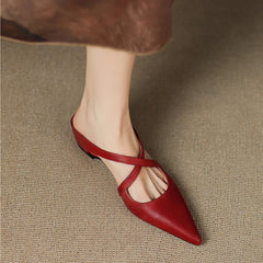 Aluna™ | Genuine Leather Mules