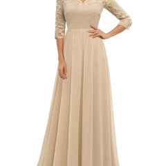 Diane™ | Women’s Elegant Lace Long Dress