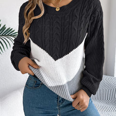 Flora | Chevron Stitch Pullover