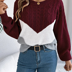 Flora | Chevron Stitch Pullover