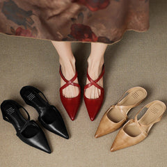 Aluna™ | Genuine Leather Mules