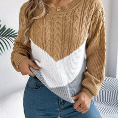 Flora | Chevron Stitch Pullover