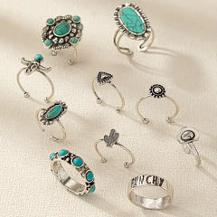 Dakota | 10-Piece Western Ring Set