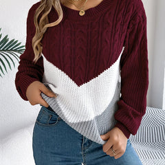 Flora | Chevron Stitch Pullover