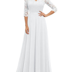 Diane™ | Women’s Elegant Lace Long Dress