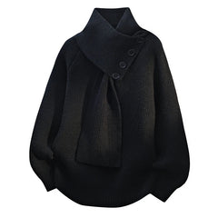 Imogen | Cozy Scarf-Neck Sweater