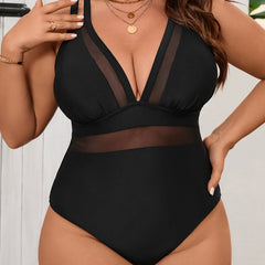 Sophia | Midnight Luxe One-Piece Swimsuit